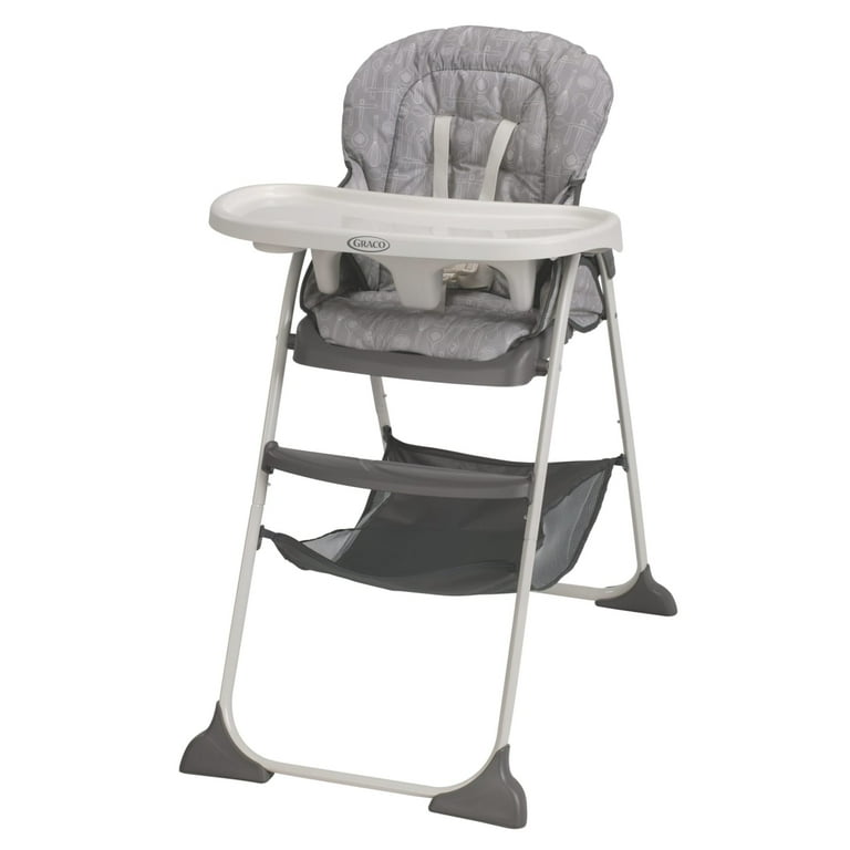 Graco Slim Snacker Highchair with One-Hand Fold, Adjustable