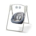 thumbnail image 1 of Graco Slim Spaces Compact Baby Swings for Infants, Infant Swing, Pristine, Blue, 1 of 6