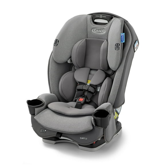 Graco SlimFit LX 3-in-1 Convertible Car Seat, Shaw Gray