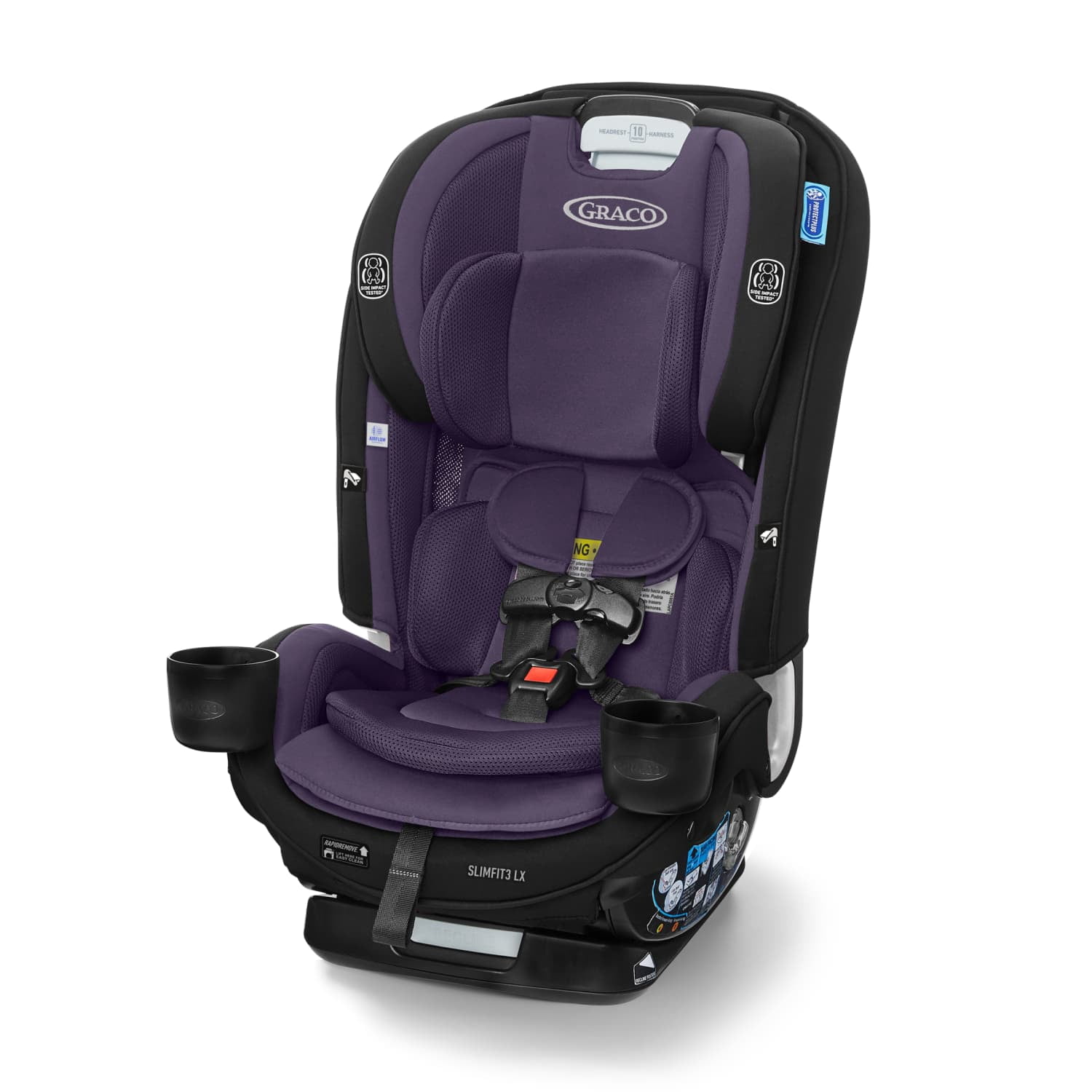 Graco SlimFit3 LX 3-in-1 Car Seat, Katrina, Purple