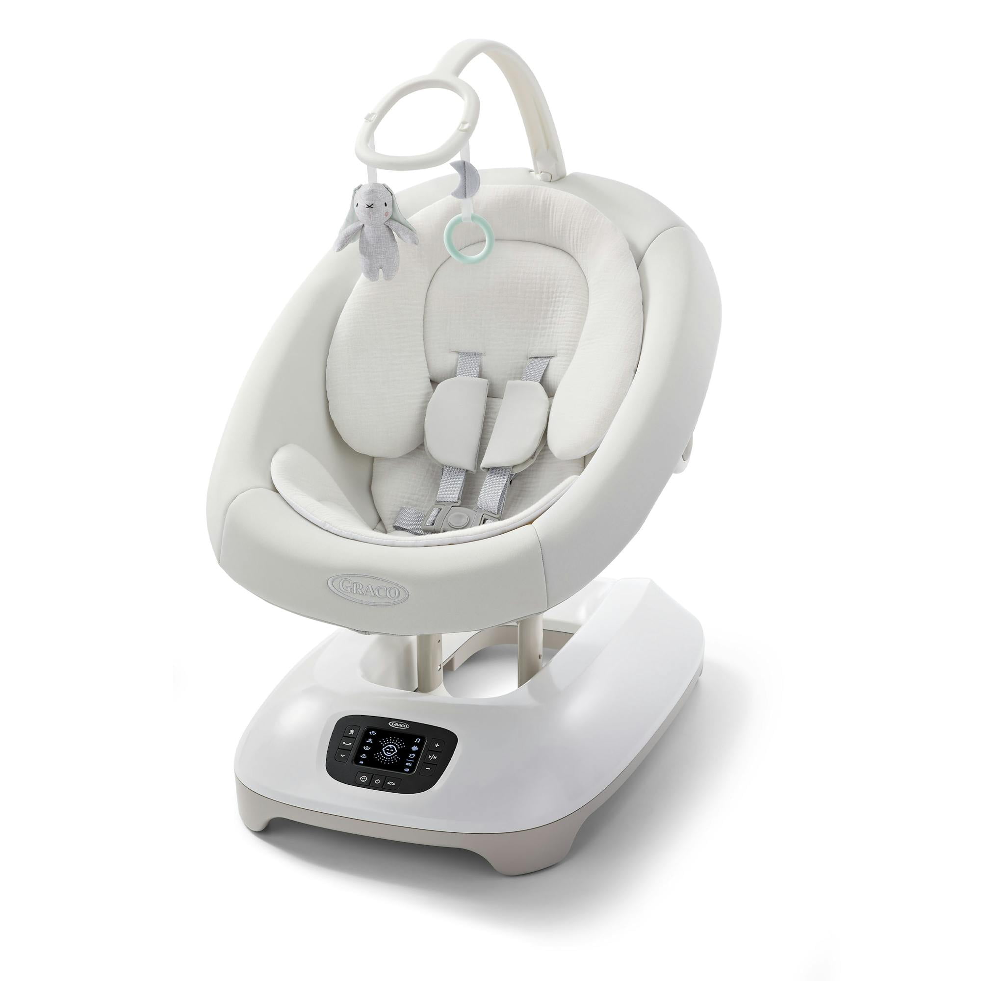 Graco SmartSense Soothing Baby Swing With Cry Detection, 0 to 9 Months, Rori