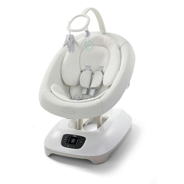 Graco Sense2Snooze ベビーベッド 電子バウンサー 泣き声感知 Graco Sense2Snooze Bedside Moving Sleeper Bassinet with Cry