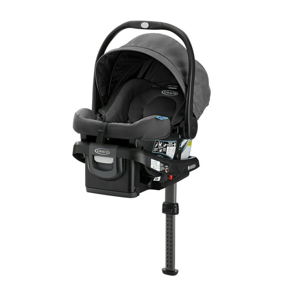 Graco SnugRide DLX Infant Car Seat ft. Load Leg Technology, Astaire, Black