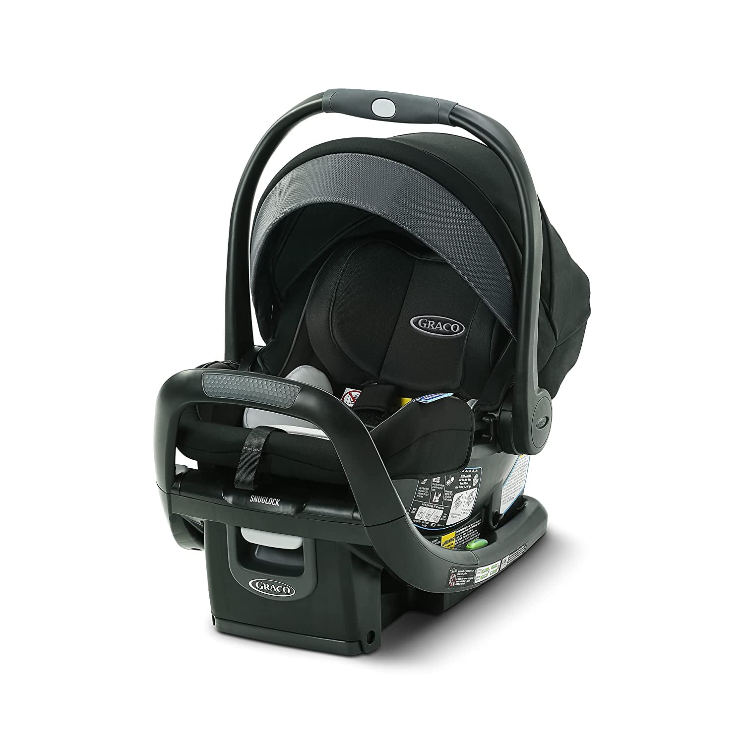 Graco SnugRide SnugFit 35 DLX Infant Car Seat with Anti Rebound Bar, Spencer