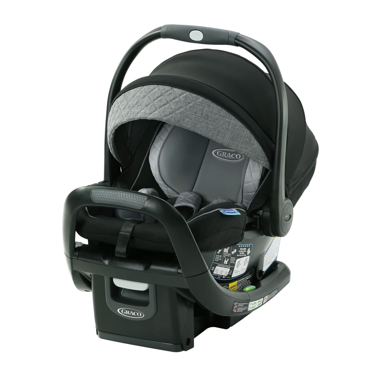 Graco SnugRide SnugFit Elite Infant Car Seat, Nico, Grey