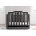 thumbnail image 1 of Graco Solano 5-in-1 Convertible Baby Crib with Drawer, Gray, 1 of 14