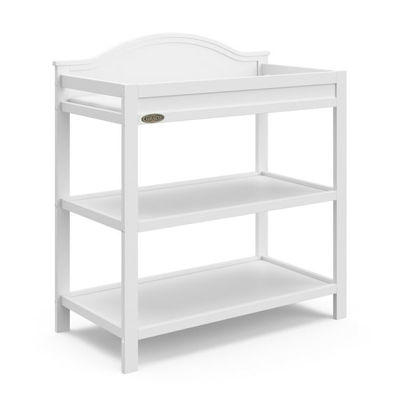 Graco Story Infant Wood Changing Table, White