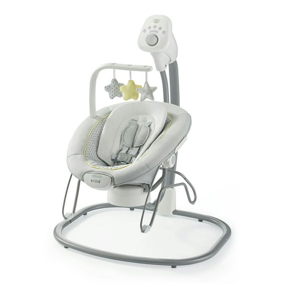 Graco Sway2Me Baby Swing with Portable Bouncer and Adjustable Recline