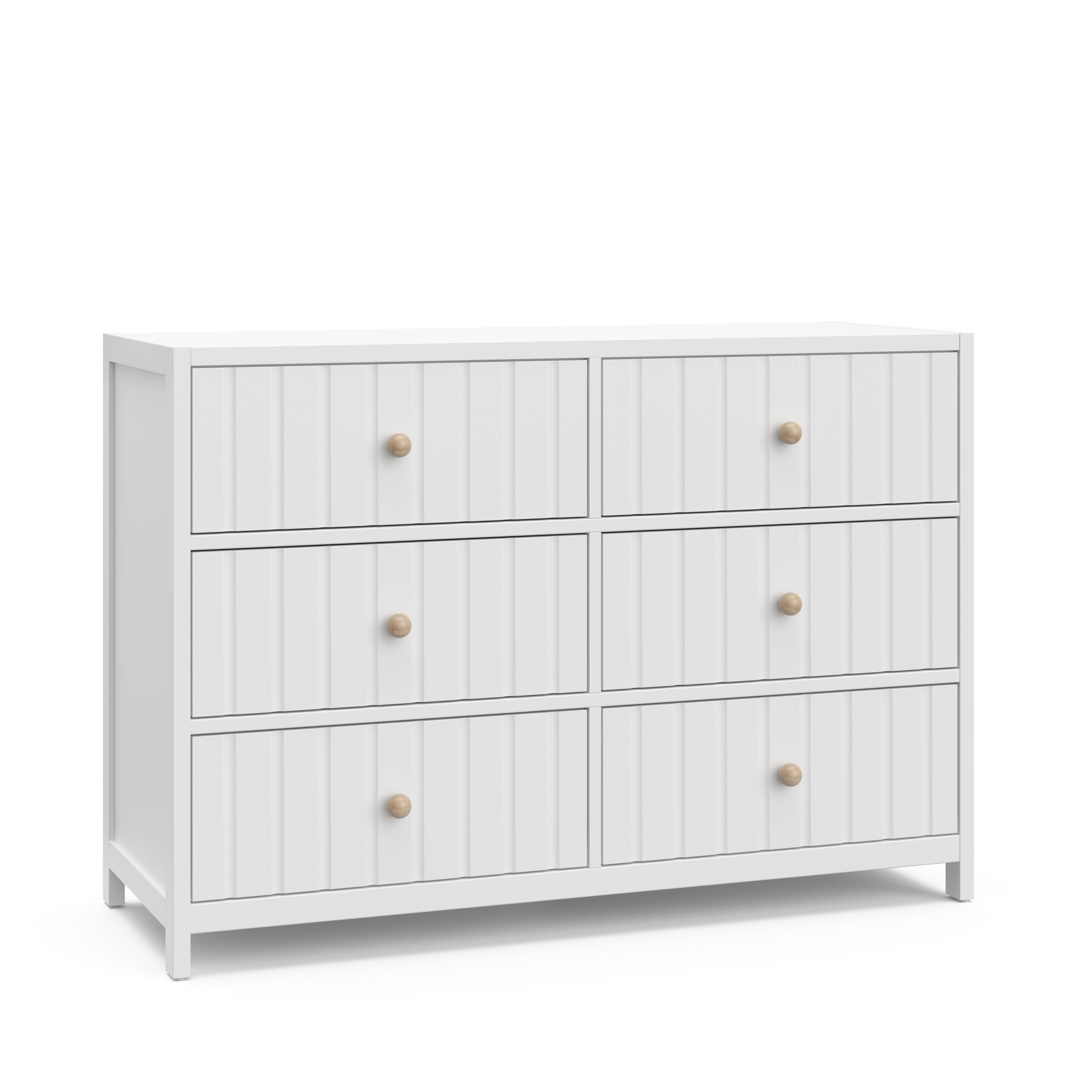 Graco Benton 6 Drawer Nursery Double Dresser White