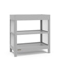 thumbnail image 1 of Graco Teddi Changing Table with Changing Pad by Graco, Pebble Gray/White, 1 of 8