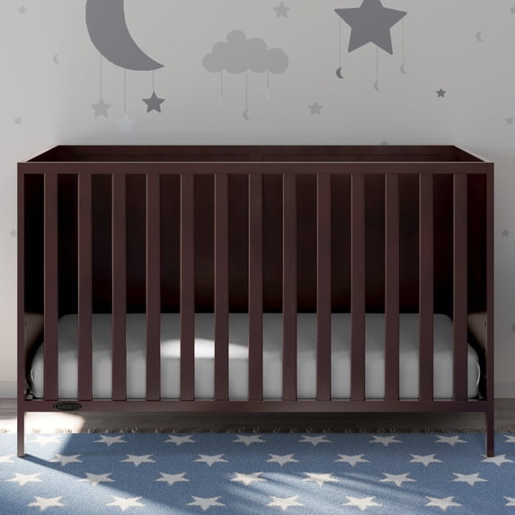 Graco Theo 3-in-1 Convertible Baby Crib, Espresso
