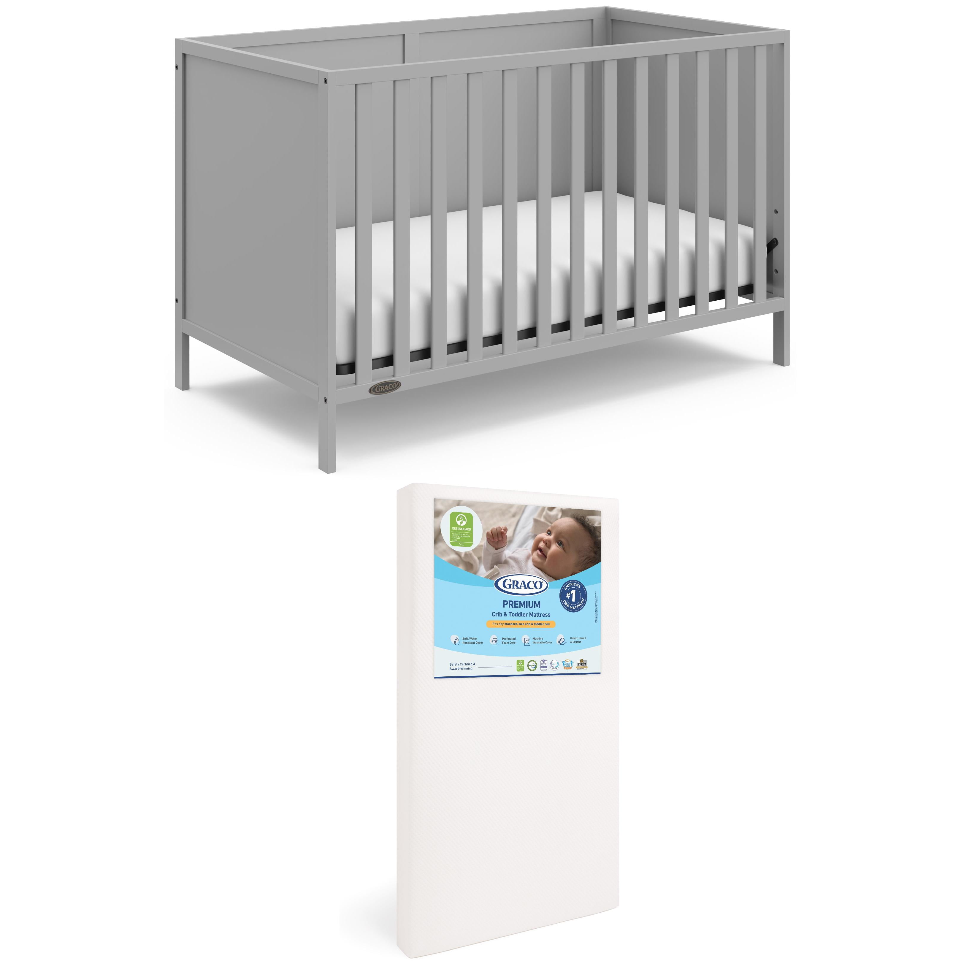 Baby Crib Mattresses Graco Theo 3-in-1 Convertible Crib Mattress