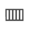 thumbnail image 1 of Graco Toddler Safety Guardrail (Slats), Gray, 1 of 6