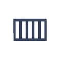 thumbnail image 1 of Graco Toddler Safety Guardrail (Slats), Midnight Blue, 1 of 6
