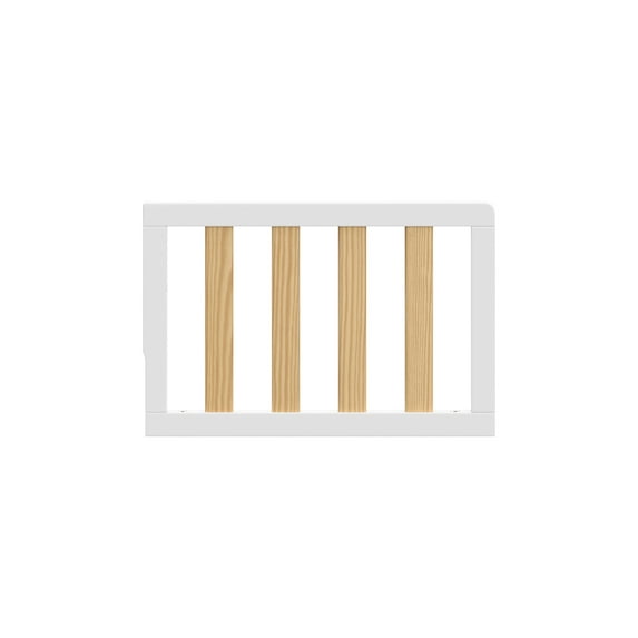 Graco Toddler Safety Guardrail (Slats), White with Natural