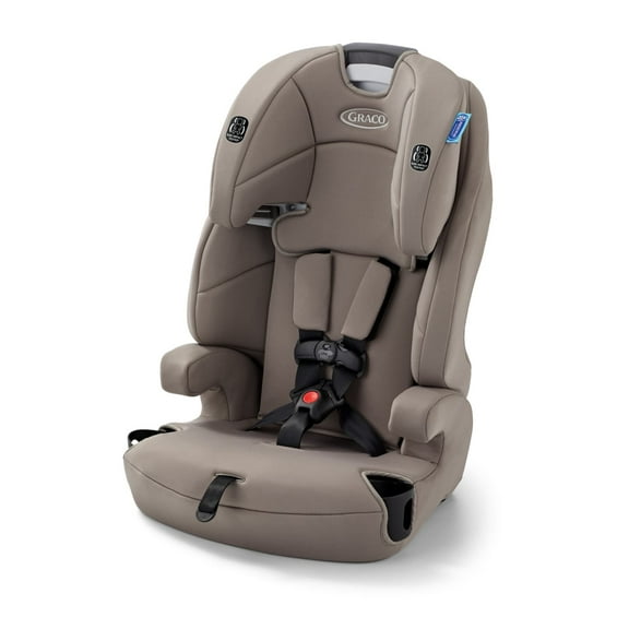 Graco Tranzitions 3-in-1 Harness Booster Car Seat, Cinder, Beige