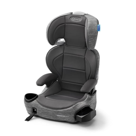 Graco TurboBooster 2.0 LX Highback Booster Seat with Latch System, Gannon, Grey