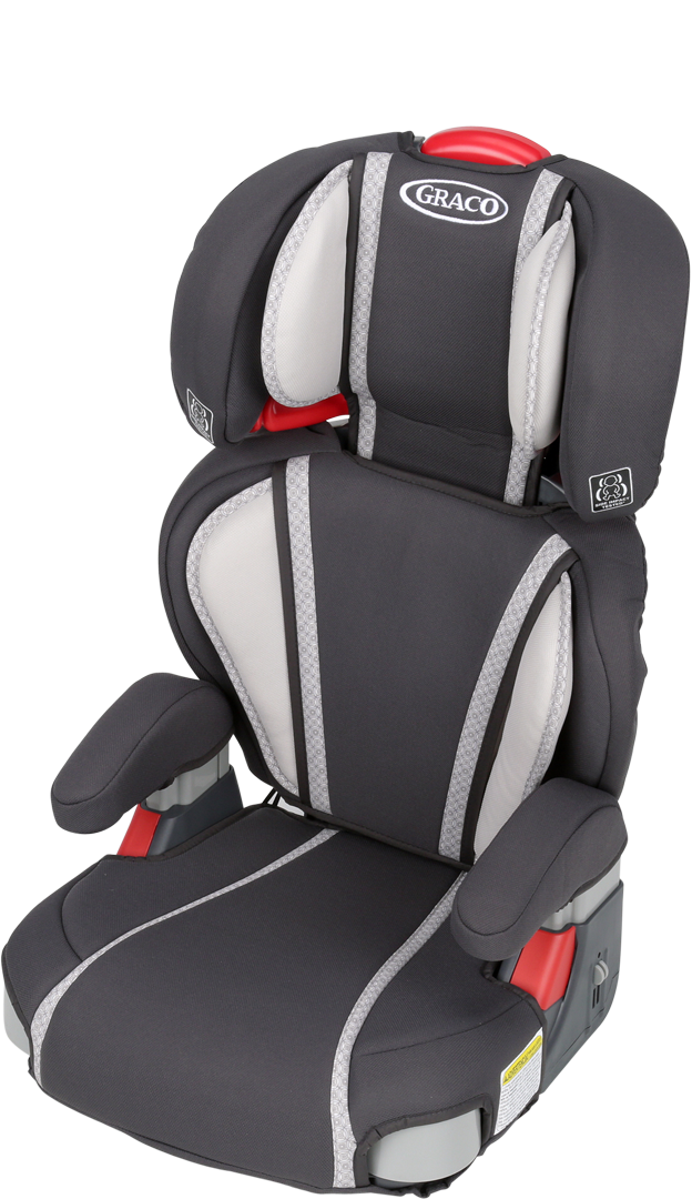 Graco TurboBooster High Back Booster Car Seat, Glacier White
