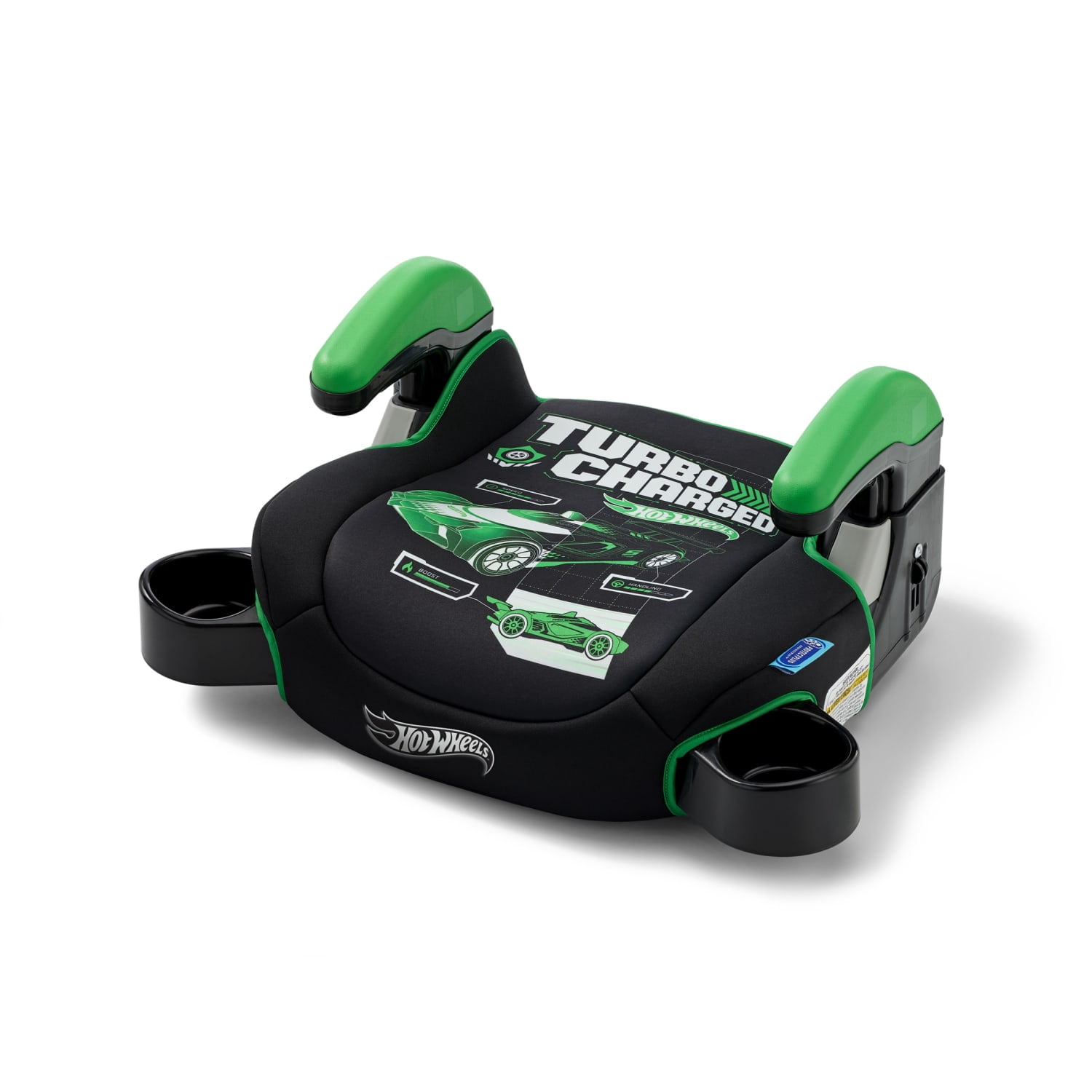 Graco Turbobooster 2.0 Backless Booster Seat, Hot Wheels Gamer, Green