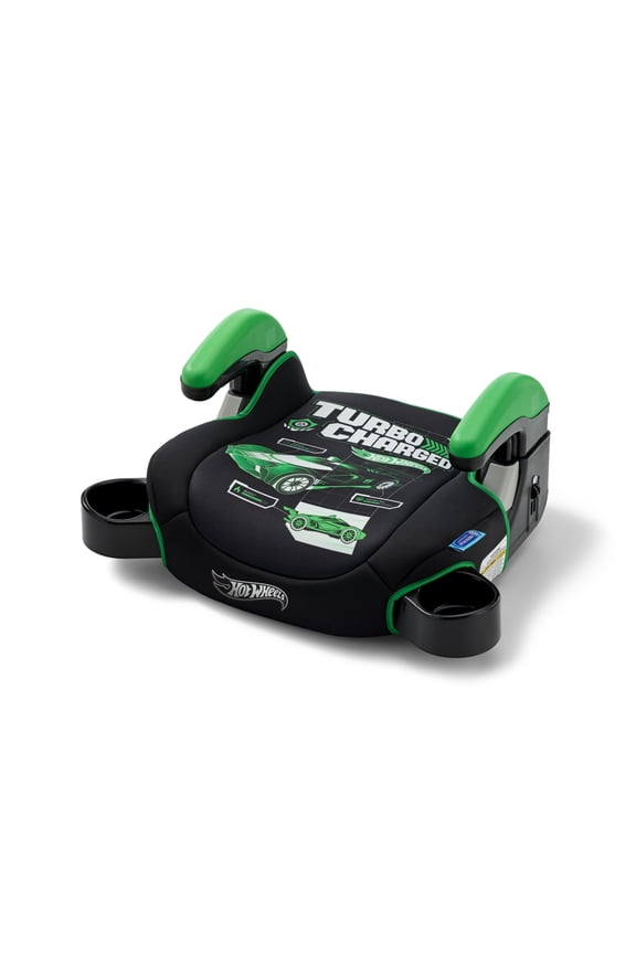 Turbobooster 2.0 Backless Booster Seat, Hot Wheels Gamer, Green