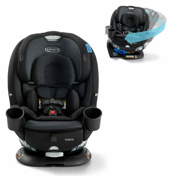 Graco Turn2Me 3-in-1 Car Seat, Cambridge, Black