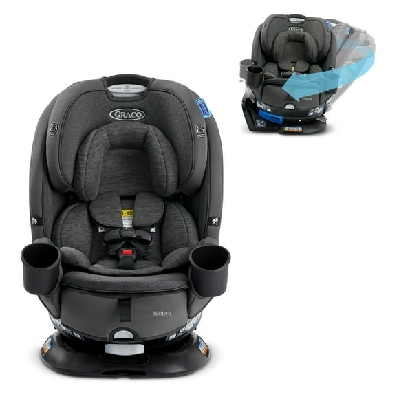 Graco Turn2Me 3-in-1 Car Seat, Rotating Convertible Car Seat, Easy Installation, Manchester