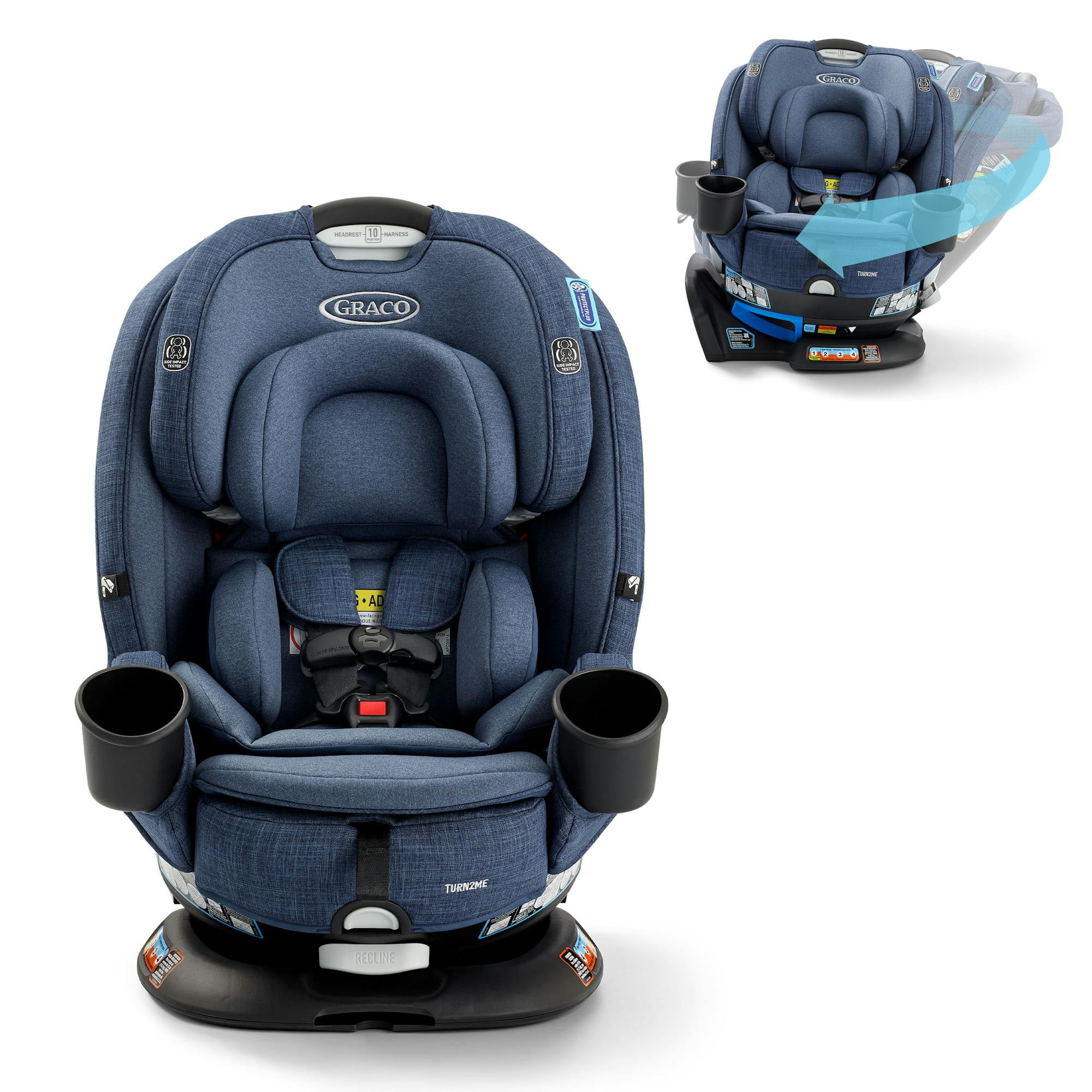 Graco Turn2Me 3-in-1 Car Seat, Rotating Convertibl