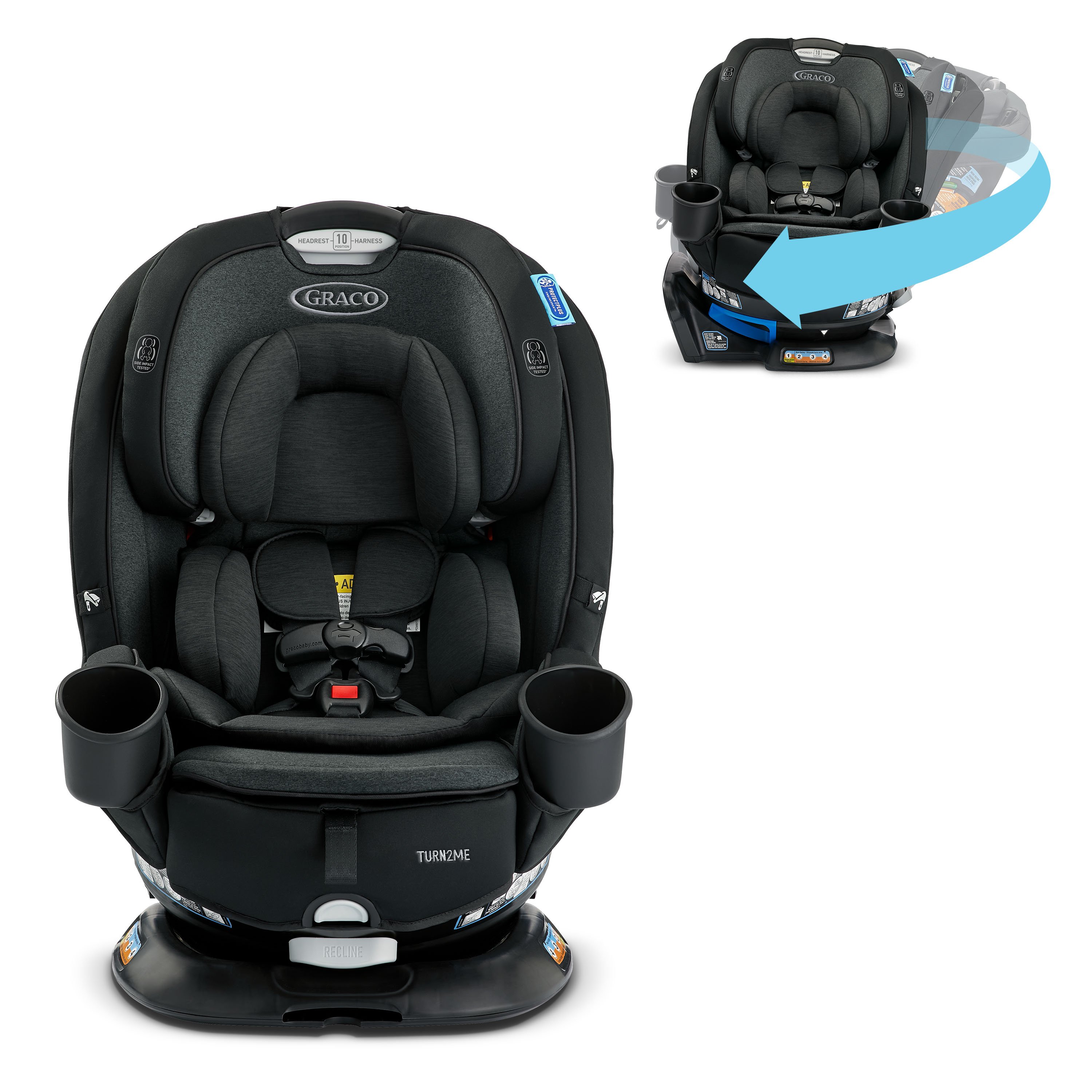 Graco Turn2Me 3 in 1 Convertible Car Seat Cambridge 30 lbs Walmart