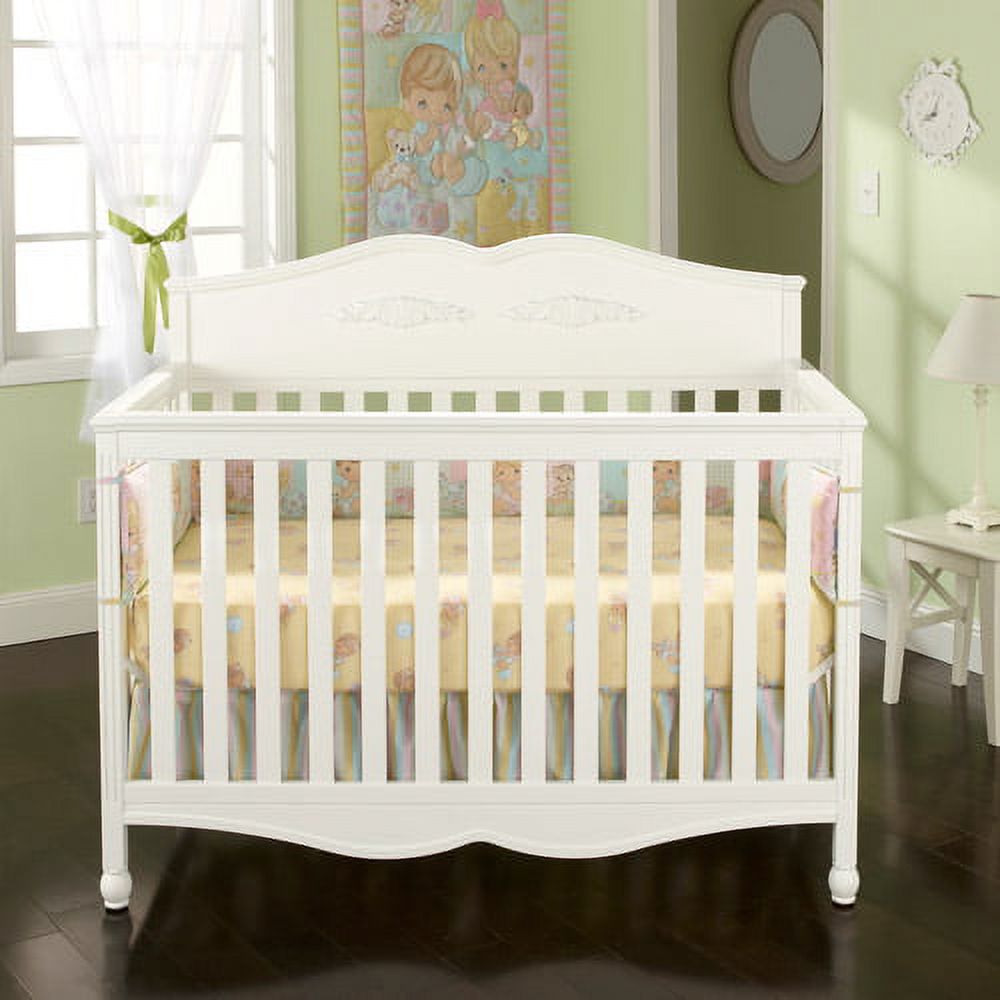 Graco - Victoria Fixed Side 4-in-1 Convertible Crib, White - image 1 of 6