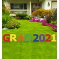 thumbnail image 1 of Grad 2021 Multi Colored OUTDOOR Yard Signs, 1 of 1