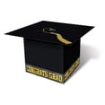 thumbnail image 1 of Grad Cap Card Box (black) Party Accessory (1 count) (1/Pkg), 1 of 3