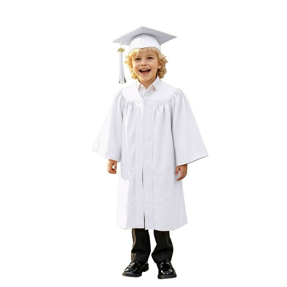 Graduation Robes Preschool Graduation Cap and Gown with Tassel Outfit Sets Preschool Graduation for Girls 8-9 Years