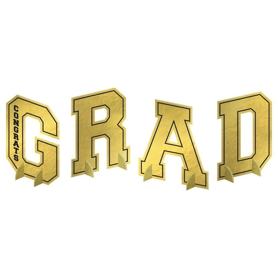 Grad Letters Centerpiece (1ct)