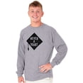 thumbnail image 1 of Grad Never A Doubt Graduation Cap Plus Size Long Sleeve Graphic Tee Shirt Brisco Brands 2X, 1 of 5