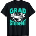 thumbnail image 1 of Grad School Student College Learn Graduation T-Shirt, 1 of 4