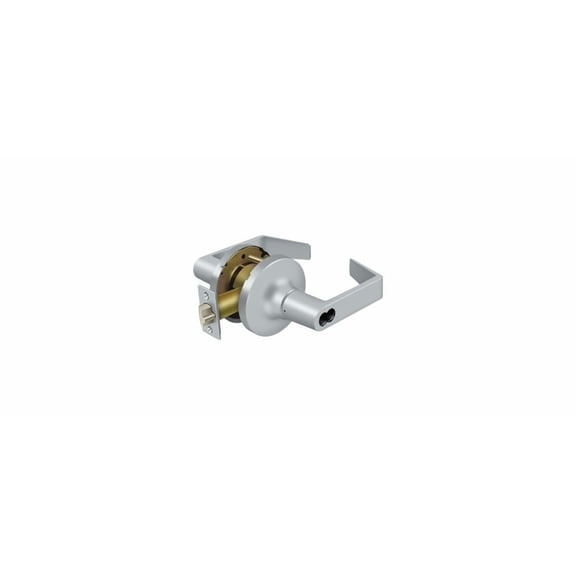 Deltana CL504FRCNC-26D Comm. Storeroom IC Core GR1, Clarendon Less CYL in Brushed Chrome