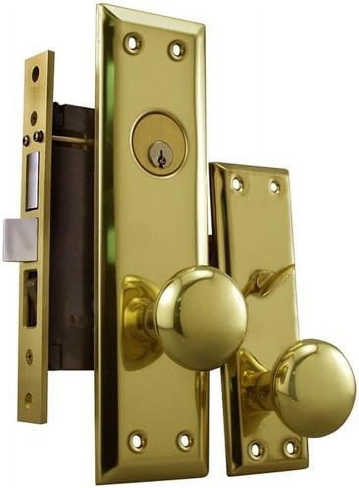 Grade 2 NYC Apartment Entry Mortise Lockset (Like Marks 91A) 2-1-2 ...