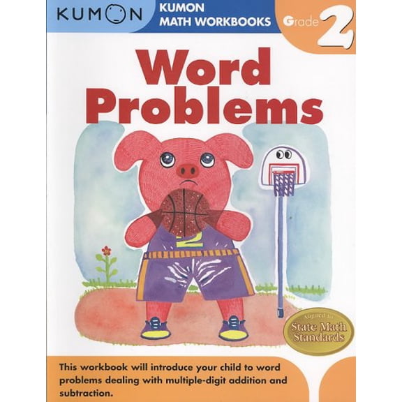 Pre-Owned Grade 2 Word Problems (Kumon Math Workbooks) Paperback