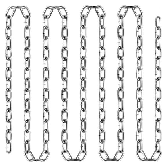 Grade 30 Chain 3/16 Inch x 100ft Zinc Plated Proof Coil Chain - Towing, Logging, Agriculture, Guard Rails - 1100lb Capacity