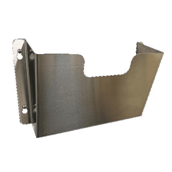 Grade 304 Stainless Steel Brushed Finish Office Single Pocket Wall Mountable File Holder