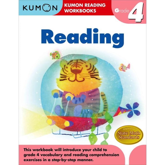 Pre-Owned Grade 4 Reading (Kumon Reading Workbooks) Paperback