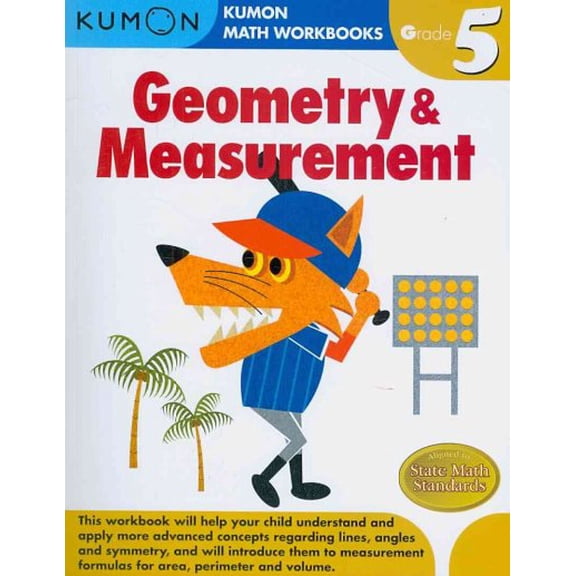 Pre-Owned Kumon Grade 5 Geometry and Measurement (Paperback) 1934968668 9781934968666