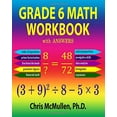 thumbnail image 1 of Pre-Owned Grade 6 Math Workbook with Answers (Paperback) 1941691560 9781941691564, 1 of 1