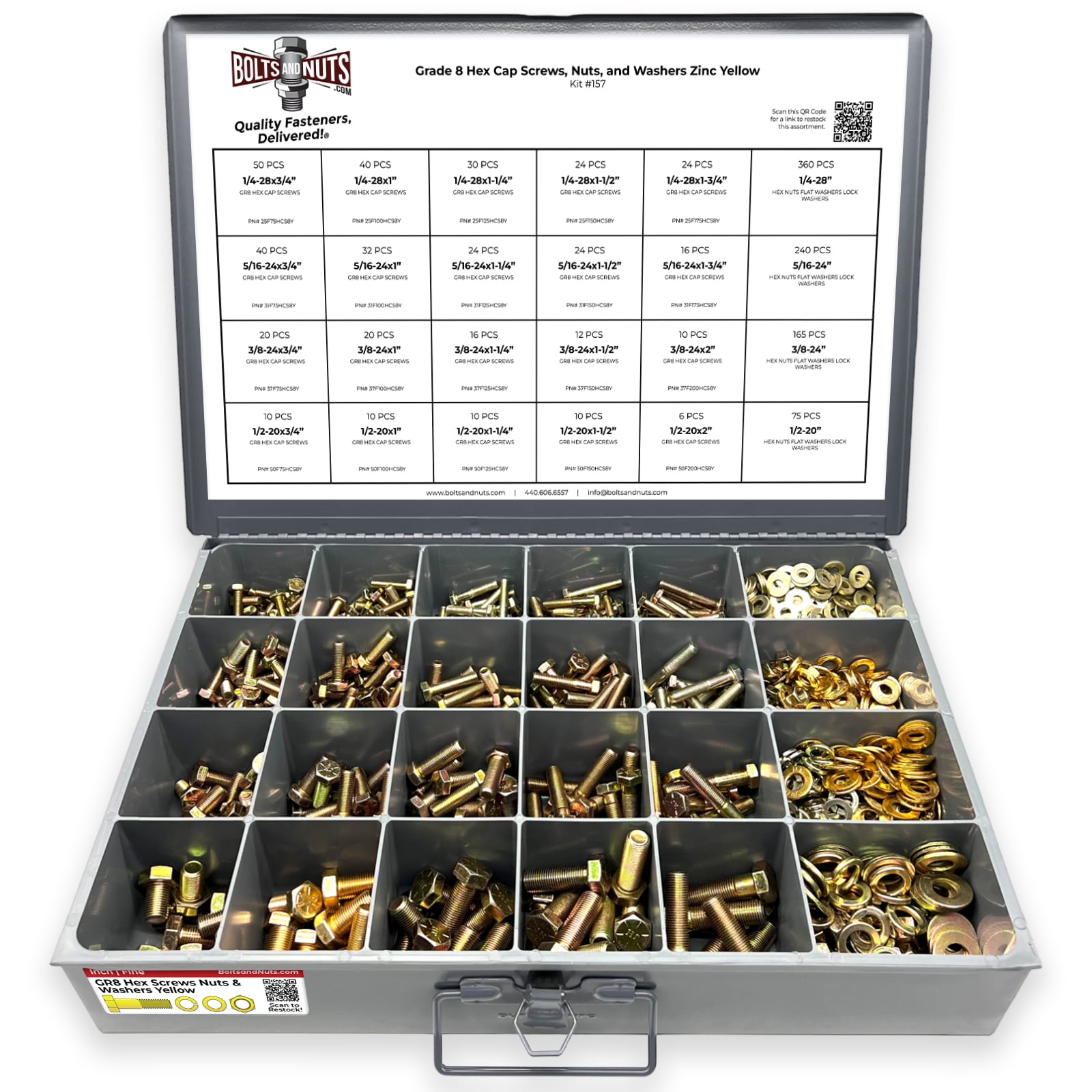 Grade-8-Hex-Cap-Screws-Nuts-