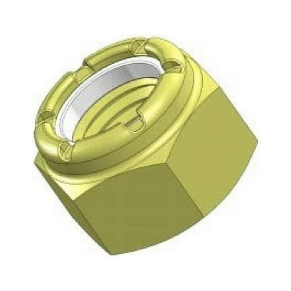Grade 8 Nylon-Insert Hex Locknuts, 3/8"-16 - (Pack of 100)