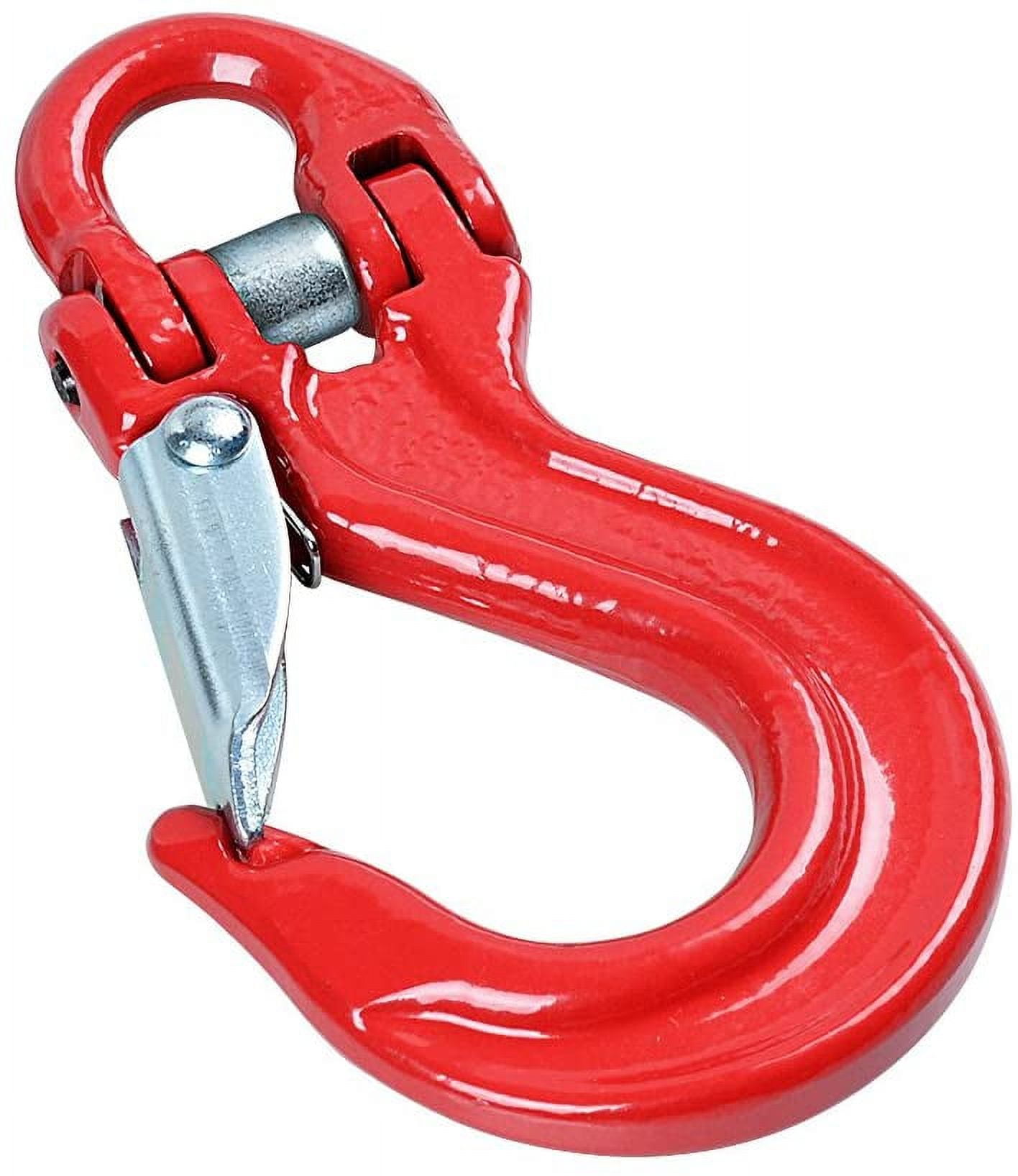 Grade 80 Steel Red OffRoad Replacement Winch Hook Upto 17k LBS