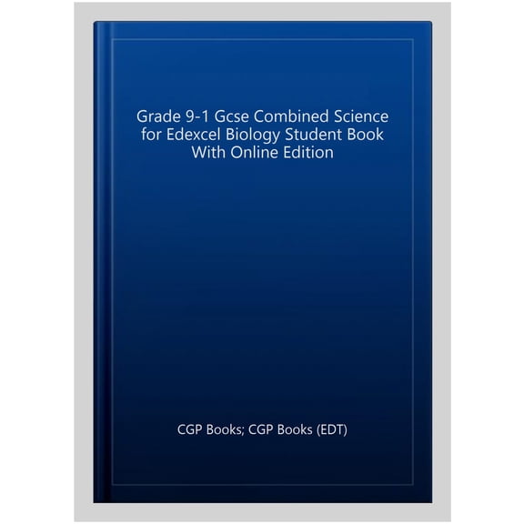 Grade 9-1 Gcse Combined Science For Edexcel Biology Student Book With Online Edition