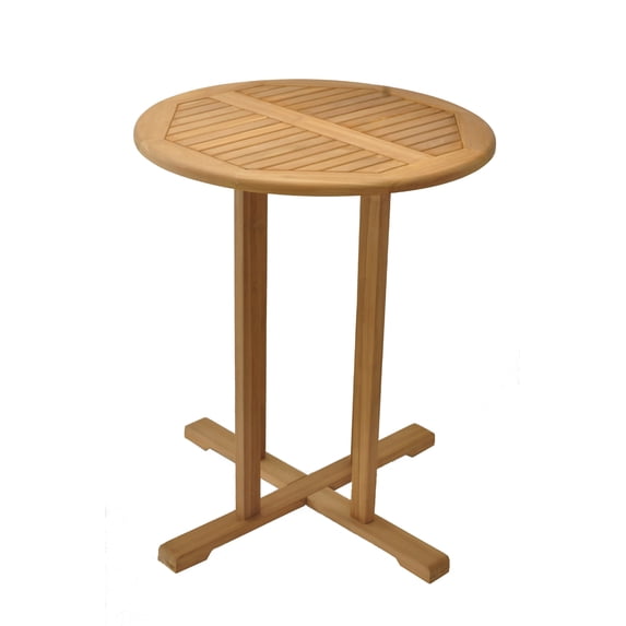 Grade-A Teak Wood 36" Round Bar Table