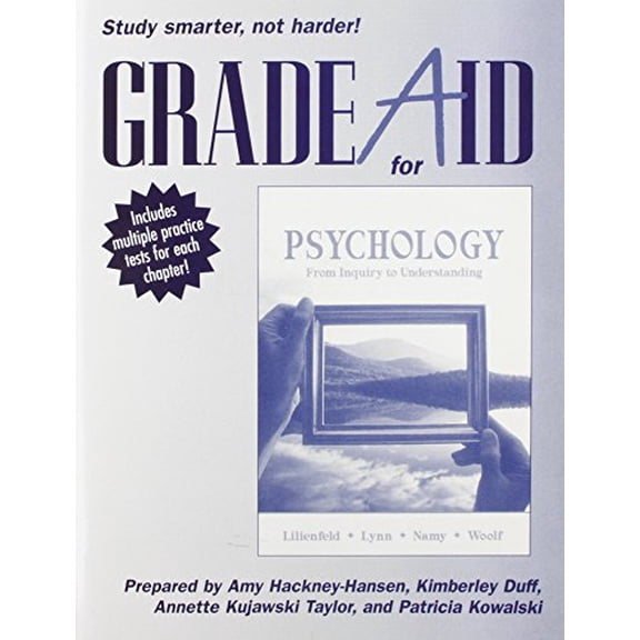 Pre-Owned Grade Aid Student Workbook with Practice Tests for Psychology : From Inquiry to Understanding (Paperback)