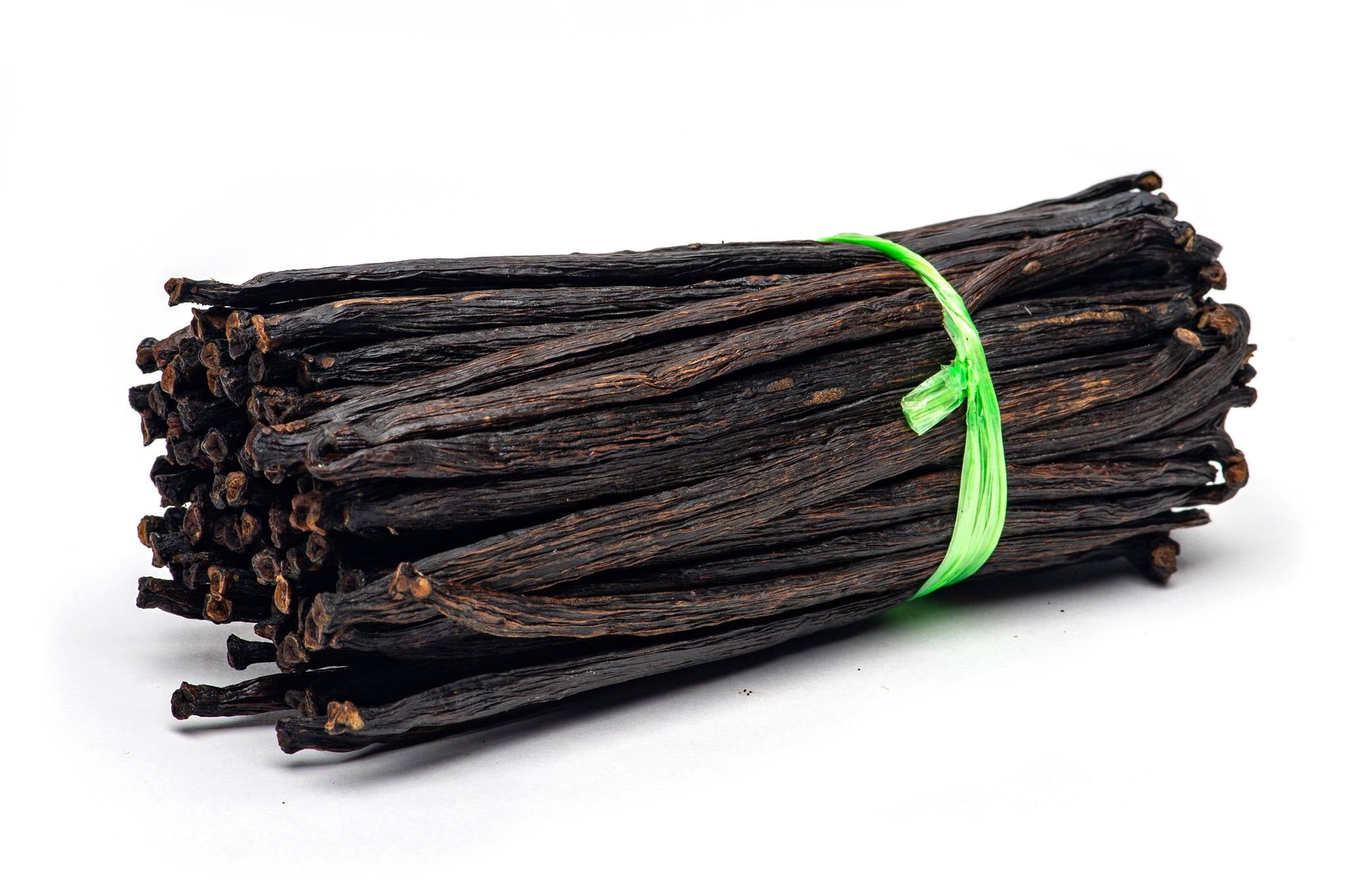 Grade B Vanilla Beans - Whole Pods for Extract, Brewing, Baking - 8oz